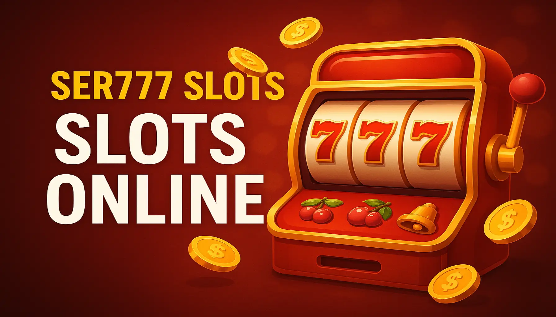 Explore o mundo das slot machines no SER777 Casino